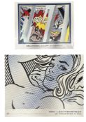AFTER ROY LICHTENSTEIN - TWO 2007 & 2013 EXHIBITION POSTERS