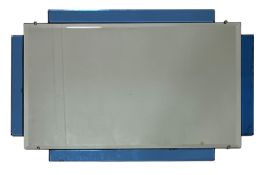 ART DECO CIRCA 1930S GLASS WALL HANGING MIRROR