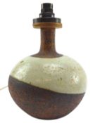 WAISTEL COOPER POTTERY (1921-2003) - STUDIO ART POTTERY LAMP BASE