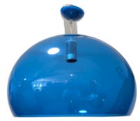 BLUE KARTELL FL/Y FLY CEILING LAMP BY FERRUCCIO LAVIANI