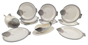 ALBIN MULLER FOR WAECHTERBACH - FISH DINNER SERVICE