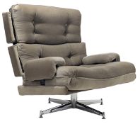 HOWARD KEITH - KOHINOOR - SWIVEL LOUNGE ARMCHAIR