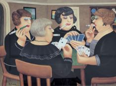 BERYL COOK - BRIDGE PARTY - LIMITED EDITION PRINT
