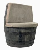 BREWERIANA - VINTAGE BEER BARREL CONVERTED TO PUB SET