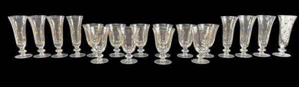 INDIA JANE - SET OF 20 HIGH-END DESIGNER DRINKING GLASSES