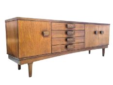 BATH CABINET MAKERS - MID CENTURY TEAK SIDEBOARD