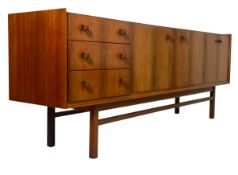 VESPER FURNITURE - RETRO MID CENTURY TEAK WOOD SIDEBOARD