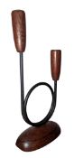 LUTHJE - MID CENTURY DANISH DESIGNER CANDLESTICK