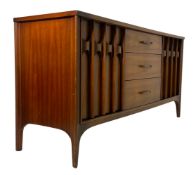 PERSPECTA BY KENT COFFEY - MID CENTURY WALNUT SIDEBOARD