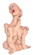 ORIGINAL 1970S FIBERGLASS SCI-FI SCULPTURE MOVIE PROP
