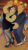 BERYL COOK (1926-2008) - 'DIRTY DANCING' - 2008 POSTER PRINT