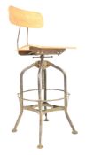 TOLEDO - MODERN DESIGNER BENTWOOD AND IRON WORKED CHAIR