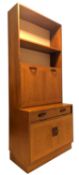 G PLAN - SIENNA RANGE - MID CENTURY UPRIGHT BOOKCASE CABINET