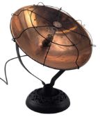 EARLY 20TH CENTURY ART DECO COVERTED HEAT LAMP LIGHT