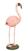 SPORT-PLAST - VINTAGE 20TH CENTURY ITALIAN FLAMINGO FIGURE