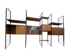 ROBERT HEAL FOR STAPLES FOR LADDERAX - THREE-BAY MODULAR UNIT