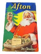AFTON - TOBACCIANA - PICTORIAL ADVERTISING SHOWCARD