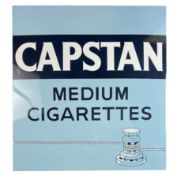 WILLS'S CAPSTAN - 20TH CENTURY ENAMEL ADVERTISING SIGN