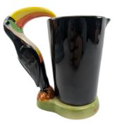 GUINNESS - CARLTON WARE - VINTAGE TOUCAN ADVERTISING CERAMIC JUG