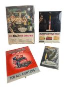 RONSON - FOUR EARLY TO MID CENTURY PICTORIAL ADVERTISING SHOWCARDS