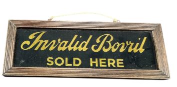 BORVIL - SHOP DISPLAY ADVERTISING SIGN 