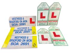 ADI - SELECTION OF DRIVING INSTRUCTOR CAR SIGNS