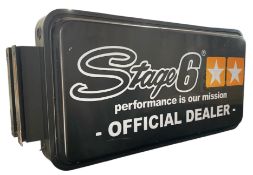STAGE 6 - 1990S VINTAGE SHOP DISPLAY ADVERTISING LIGHT BOX