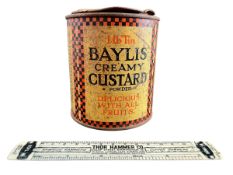THOR HAMMER CO. / BAYLIS CREAM CUSTARD - TWO ADVERTISING ITEMS