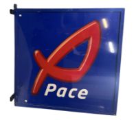 PACE PETROL - LARGE POINT OF SALE ADVERTISING LIGHTBOX