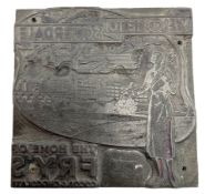 BRISTOL INTEREST - FRY'S OF SOMERDALE ADVERTISING PRINTING BLOCK