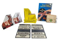 MIXED SELECTION OF SHOP DISPLAY / ADVERTISING PIECES
