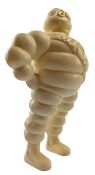 VINTAGE MOULDED PLASTIC MICHELIN MAN BIBENDUM STANDING FIGURE