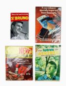 TOBACCIANA - MIXED SELECTION OF FOUR ADVERTISING SHOWCARDS