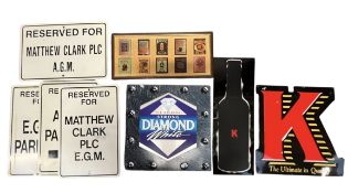 MIXED SELECTION OF SIGNS - BRERWEY AND MOTOTRING