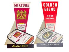 TOBACCIANA - MAC BAREN'S - TWO DIE-CUT ADVERTISING SHOWCARDS