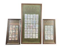 THREE VINTAGE MID CENTURY ADVERTISING WILL'S & PLAYER'S CIGARETTES ADVERTISING PICTURES