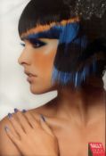 SALLY HAIR & BEAUTY - EARLY 2000S SALON / SHOPS DISPLAY SIGN