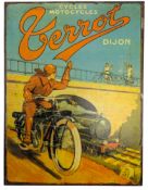 REPRODUCTION TERROT DIJON TIN SIGN