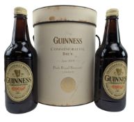 GUINNESS - JUNE 2005 COMMEMORATIVE BREW IN CASE TOGETHER WITH HARP PRESENTATION SET