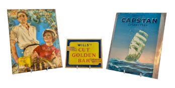 TOBACCIANA - WILLS'S - SELECTION OF THREE ADVERTISING SHOWCARDS