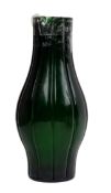 QING DYNASTY QIANLONG PEKING GLASS LOBED VASE