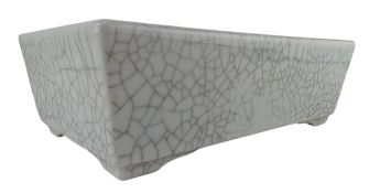 20TH CENTURY CHINESE GE WARE TYPE PLANTER 20世纪仿哥窑水仙盆
