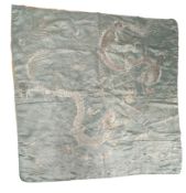 20TH JAPANESE SILK EMBROIDERY HANGING PANEL 20世纪日本刺绣
