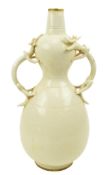 NORTHERN SONG DINGYAO STYLE DOUBLE GOURD VASE 北宋定窑葫芦瓶