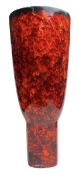 WEST GERMAN POTTERY - 1960S FAT LAVA VASE
