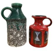 MAREI KERAMIK - MODEL 6302 - 1970S WEST GERMAN BOTTLE VASE