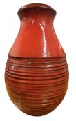 JASBA KERAMIK - MODEL 903 11 25 - 1960S WEST GERMAN POTTERY VASE