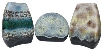 DUMLER & BREIDEN - SELECTION OF THREE 1960S GERMAN VASES