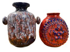CARSTENS TONNIESHOF - PAIR OF 1960S WEST GERMAN VASE