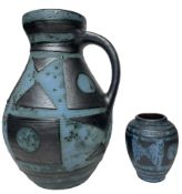 SIERY FOR CARSTENS - MODELS 526 & 216 - 1960S JUG & VASE